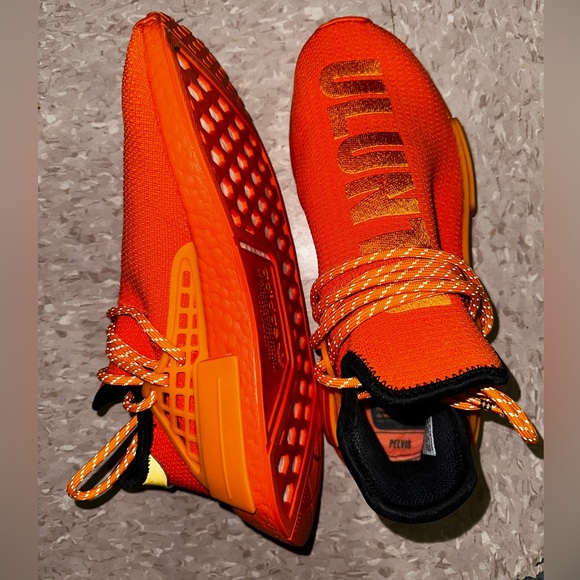Pharrell x NMD Human Race ‘Orange’ ~ 2021 - Picture 2 of 7